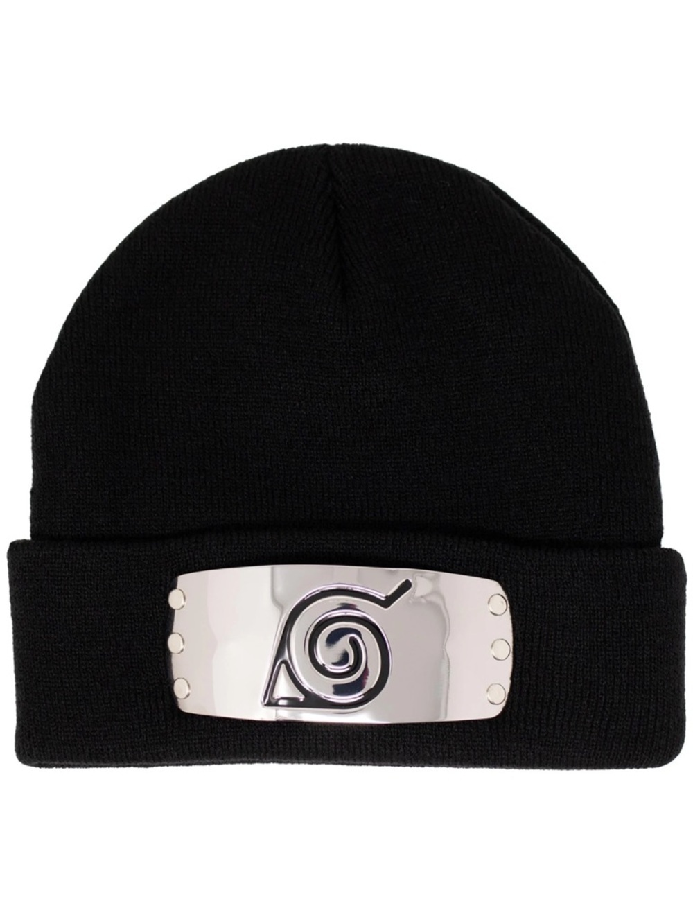 Ripple Junction Naruto Shippuden Metal Plate Adult Beanie Winter Hat Officially